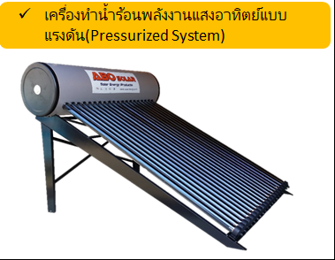 Solar Water Heater pressurized